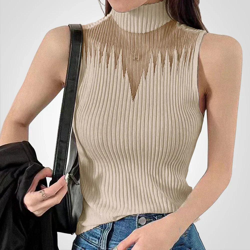 Sienna - Satin Halter Top