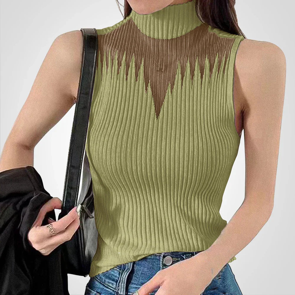 Sienna - Satin Halter Top