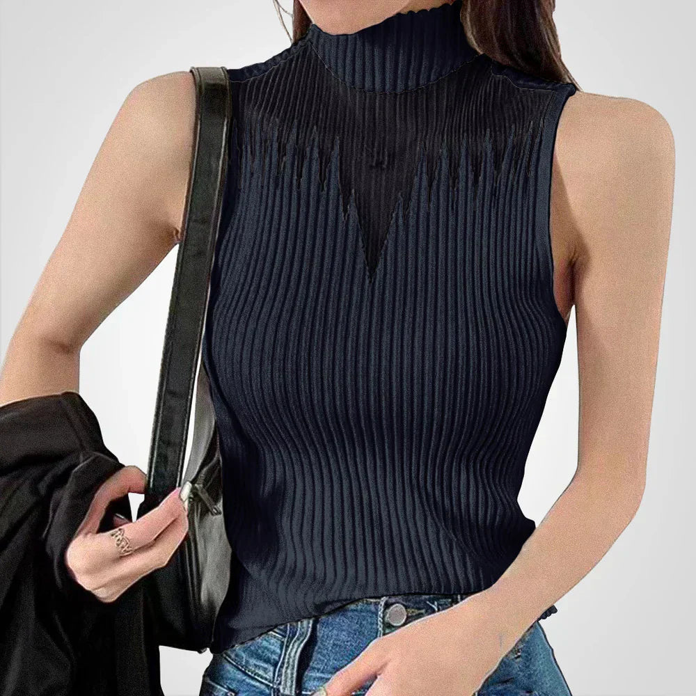 Sienna - Satin Halter Top