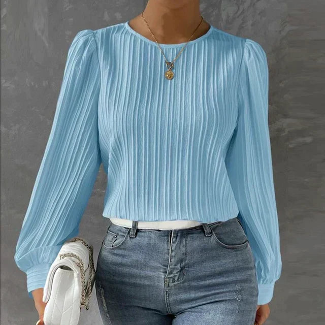 Jaydah - Elegant Long Sleeve Blouse for Women
