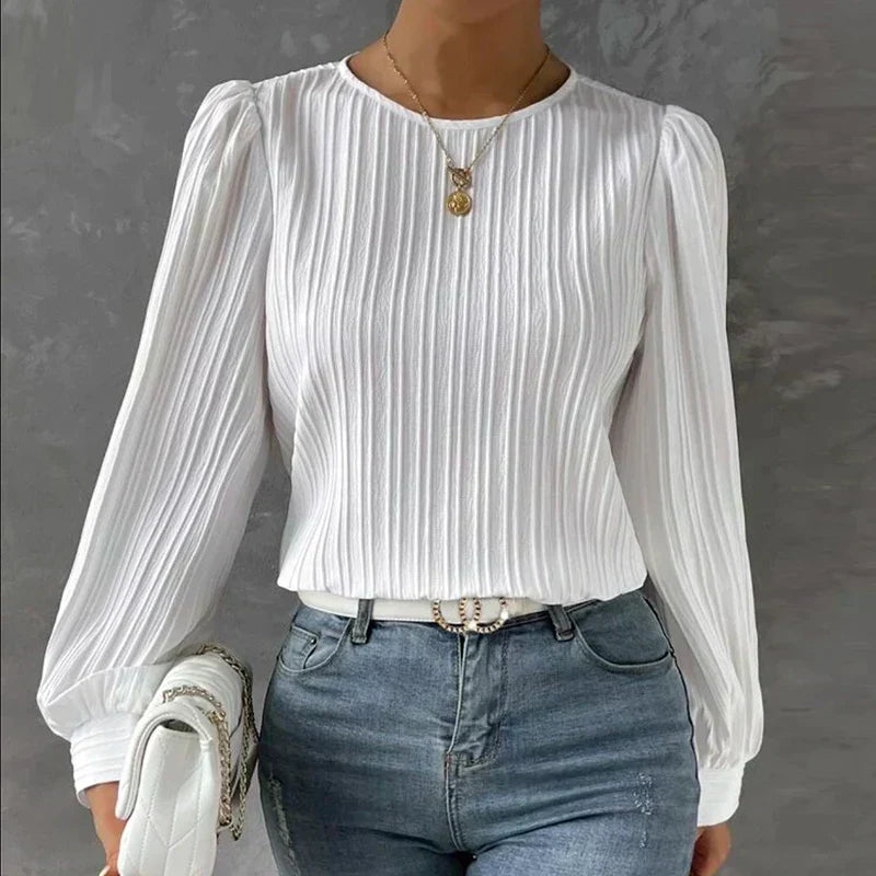 Jaydah - Elegant Long Sleeve Blouse for Women