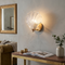Coman - Brass LED Shell Wall Sconce