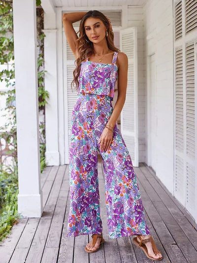 Gaelle - Elegant Jumpsuit with Floral Print