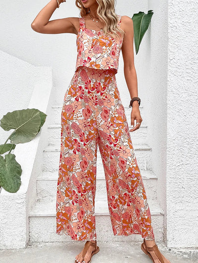 Gaelle - Elegant Jumpsuit with Floral Print