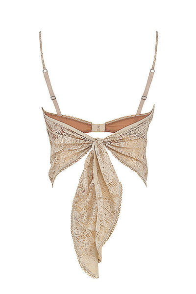 Helisette - Elegant Lace Bustier Top