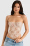 Helisette - Elegant Lace Bustier Top