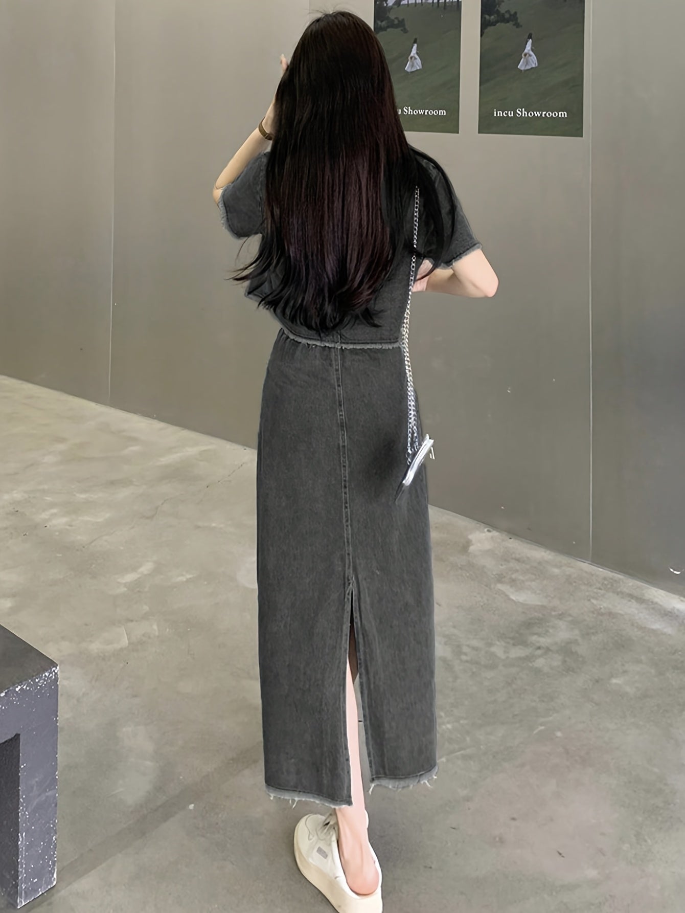 Elena | Trendy Denim Set with Stylish Finish