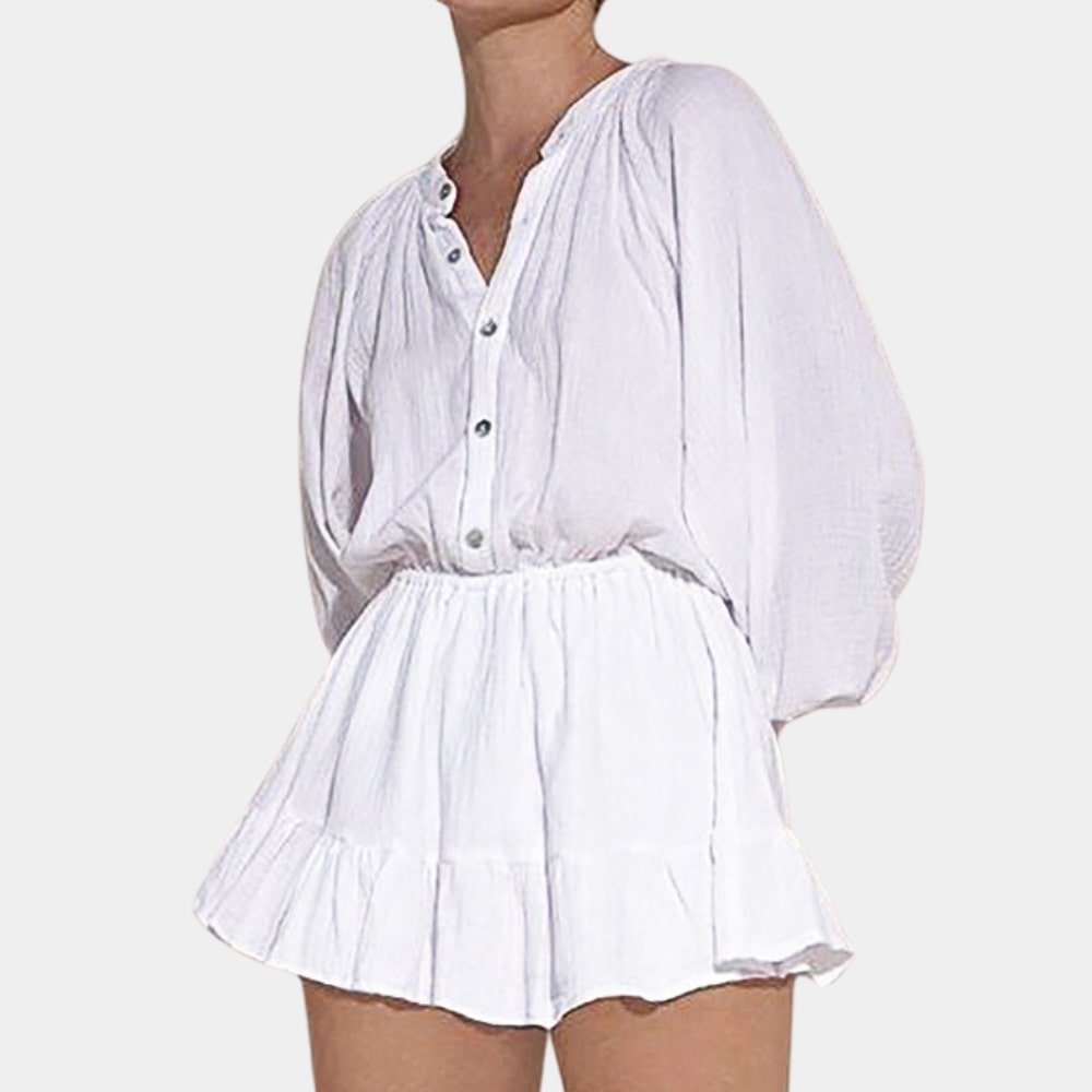 Elise | Elegant Airy Button Set for Women 