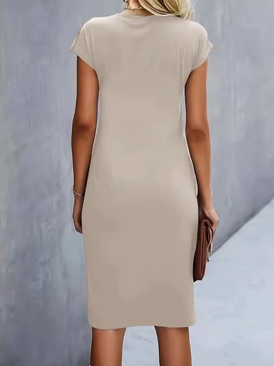 Katrien – Tijdloze Midi Jurk