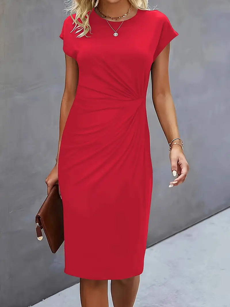 Katrien – Tijdloze Midi Jurk