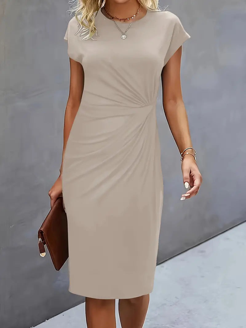 Katrien – Tijdloze Midi Jurk