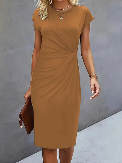 Katrien – Tijdloze Midi Jurk