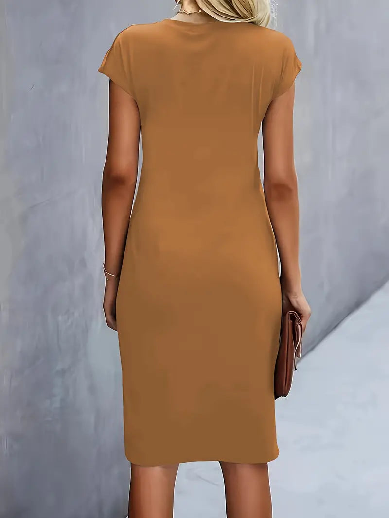 Katrien – Tijdloze Midi Jurk