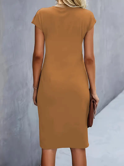 Katrien – Tijdloze Midi Jurk