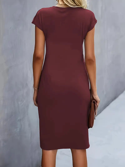 Katrien – Tijdloze Midi Jurk