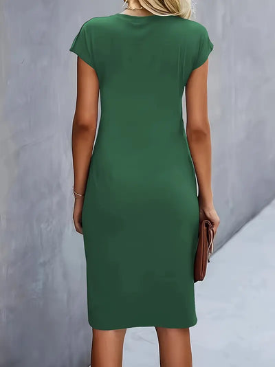 Katrien – Tijdloze Midi Jurk