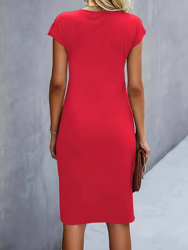Katrien – Tijdloze Midi Jurk