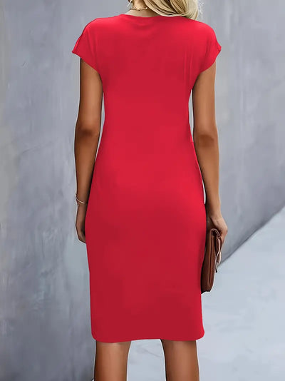Katrien – Tijdloze Midi Jurk