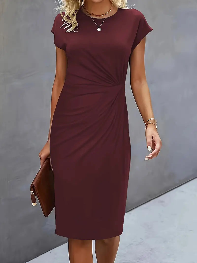 Katrien – Tijdloze Midi Jurk