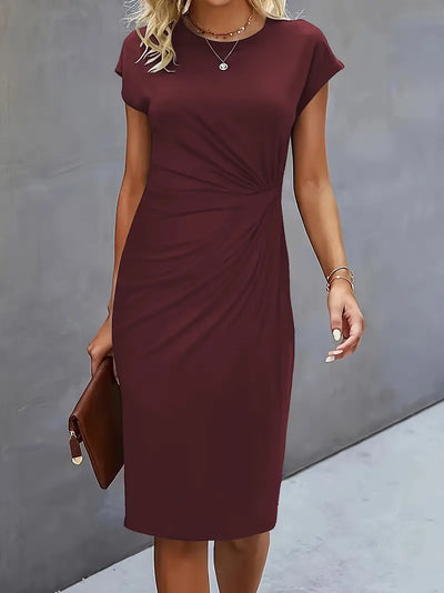 Katrien – Tijdloze Midi Jurk