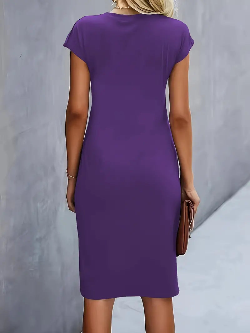 Katrien – Tijdloze Midi Jurk