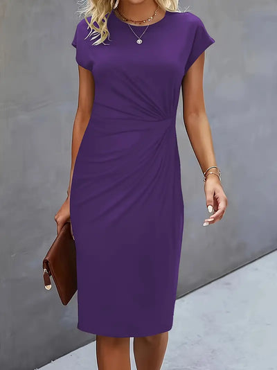 Katrien – Tijdloze Midi Jurk