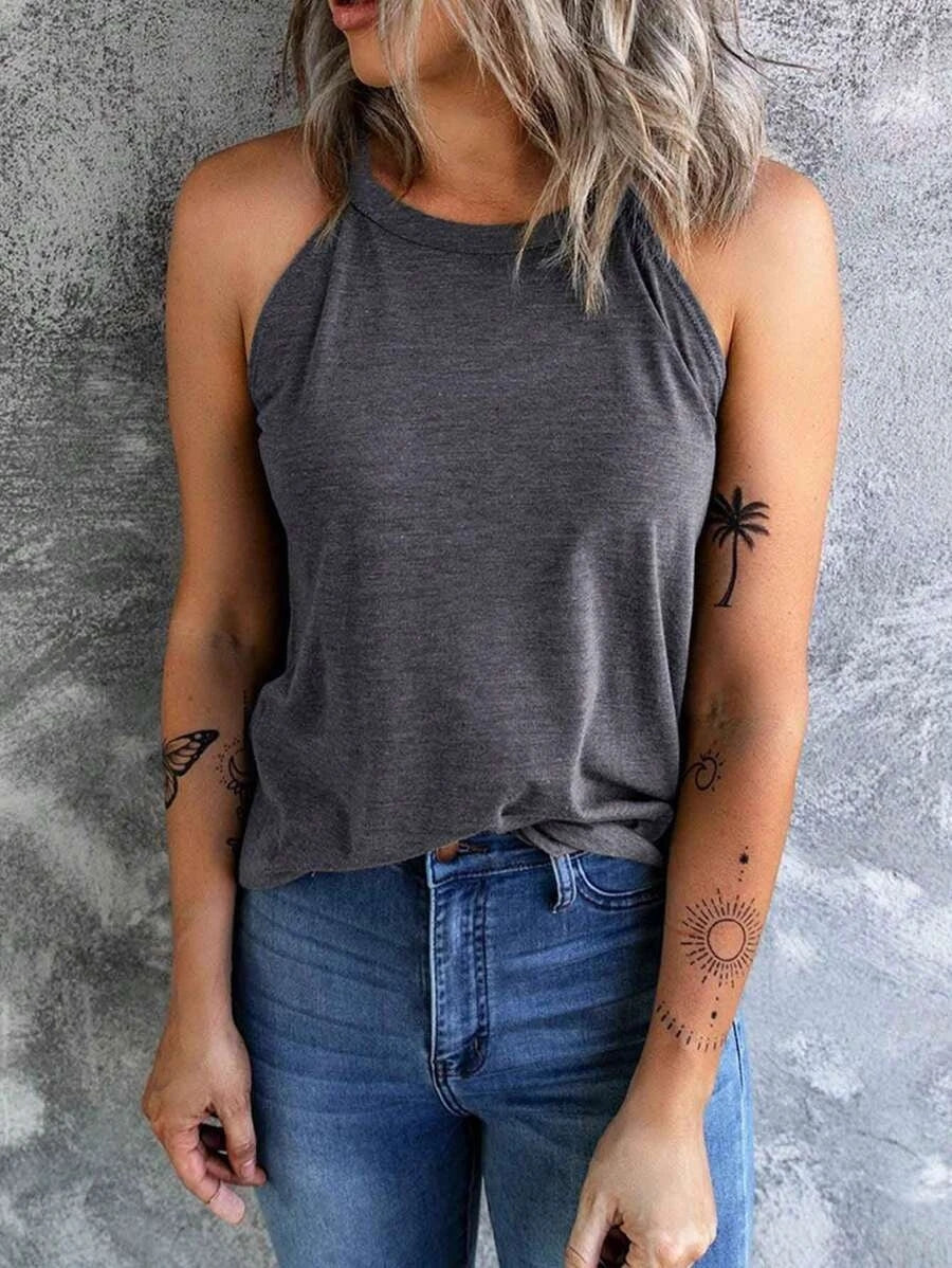 Emma | Trendy Halter Top for Days in the Sun 