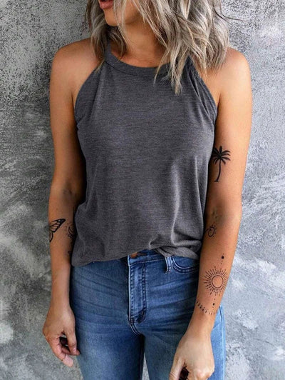 Emma | Trendy Halter Top for Days in the Sun 