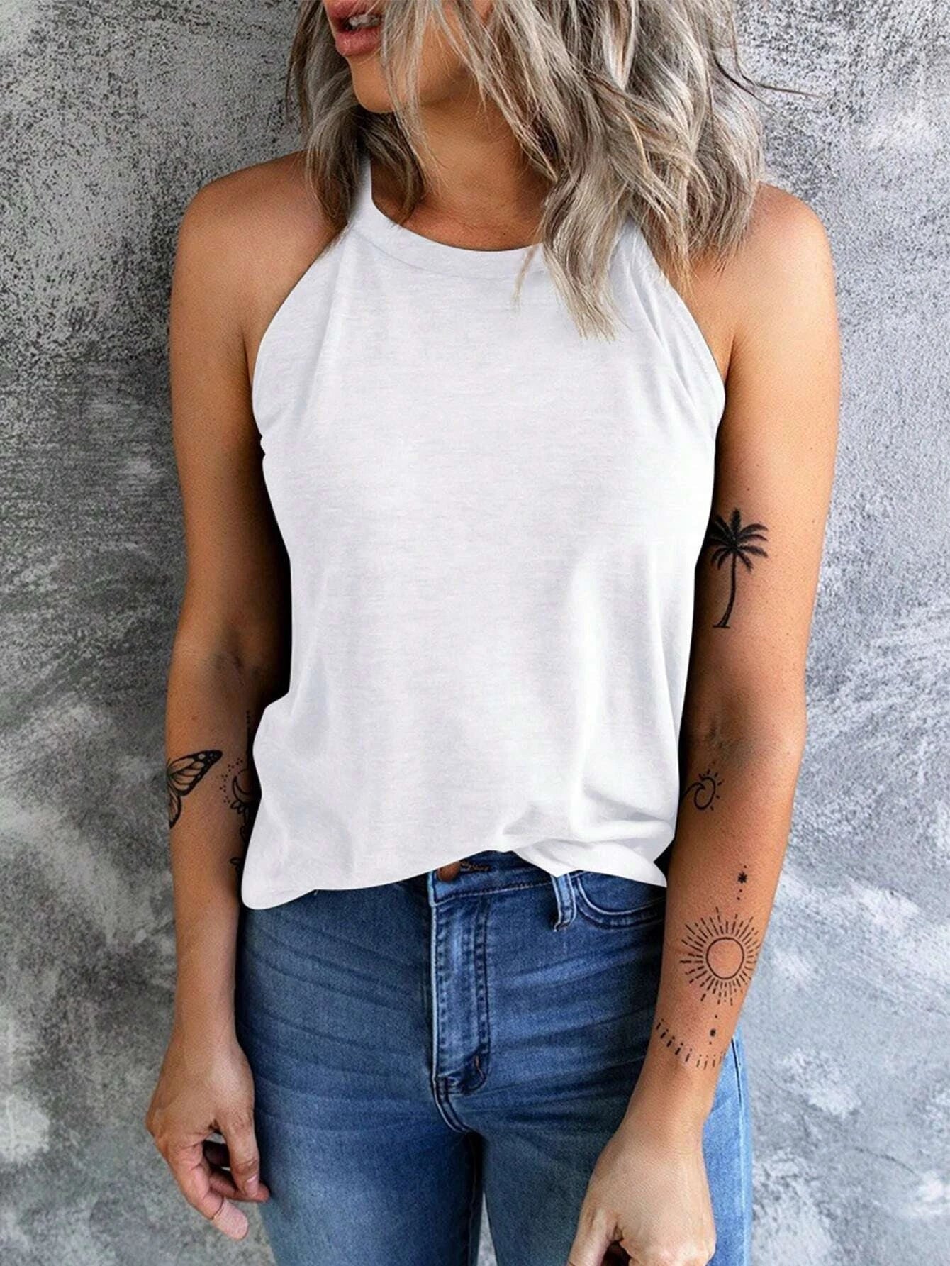 Emma | Trendy Halter Top for Days in the Sun 