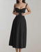 Jessica - casual bloemrijk chic korsetjurk