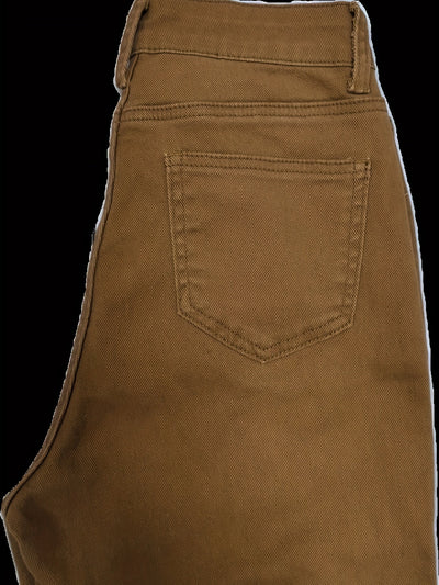 Emma | Fashion Women's Cropped Jeans with Wide Legs and Side Stripes 