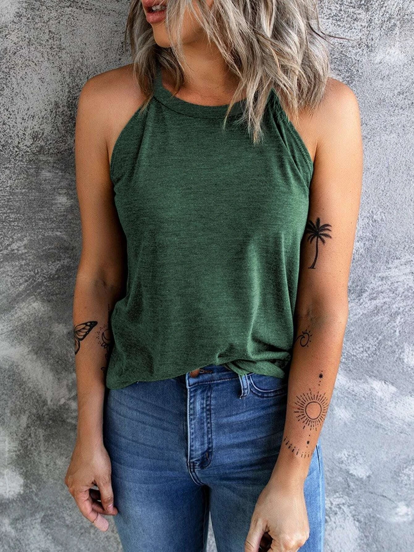 Emma | Trendy Halter Top for Days in the Sun 