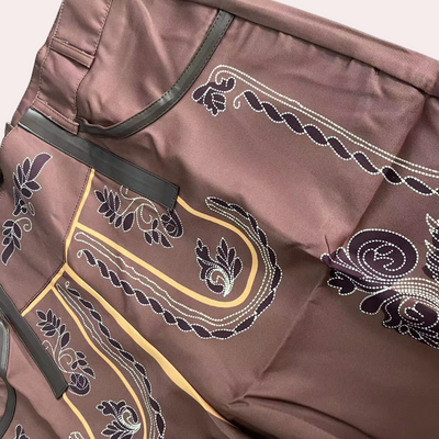 Erik - Leren korte broek voor heren