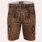 Erik - Leren korte broek voor heren