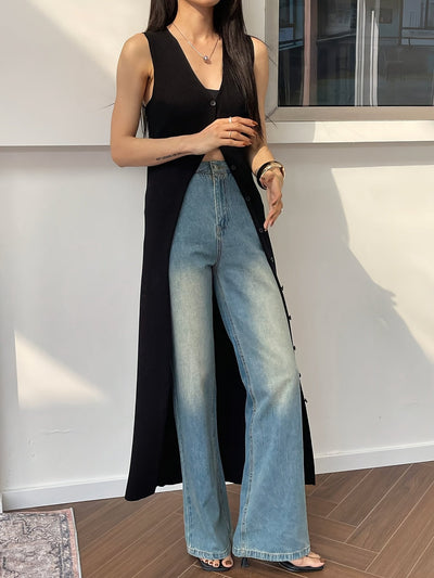 Esmée | Mouwloos V-Hals Vest - Stijlvol en Veelzijdig