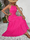 Esmee | Elegante Halter Maxi Jurk met Rugdetail