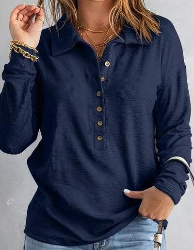 Evelyn | Stylish Button Blouse for Women