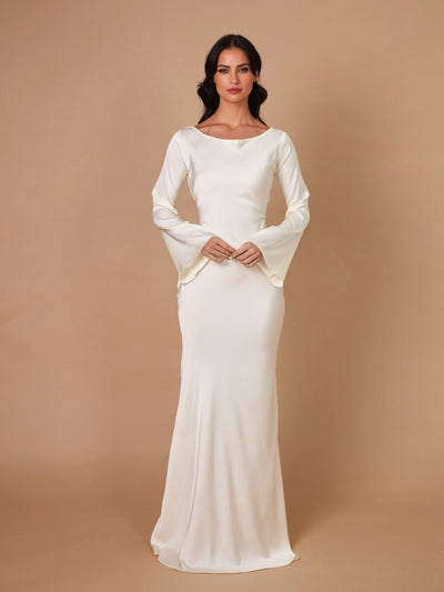 Merliah - Lange Mouwen Gown Voor Dames - Klassiek & Tijdloos