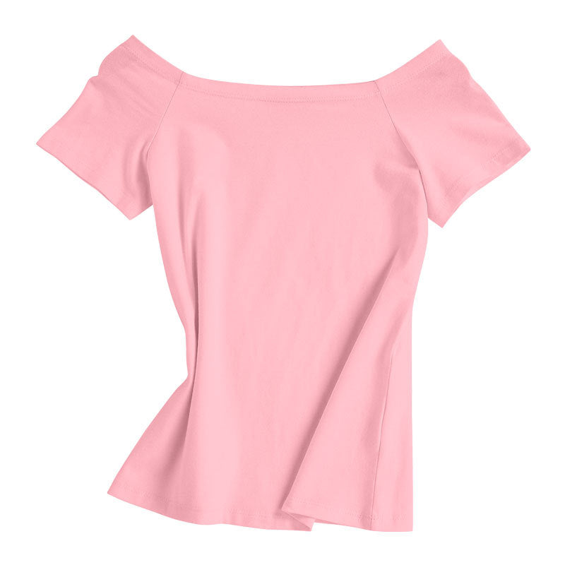 Faye | Stijlvolle Off-Shoulder Top met Elegante Pasvorm