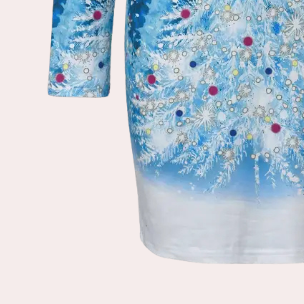 RUTE - Trendy Kerstjurk voor Dames