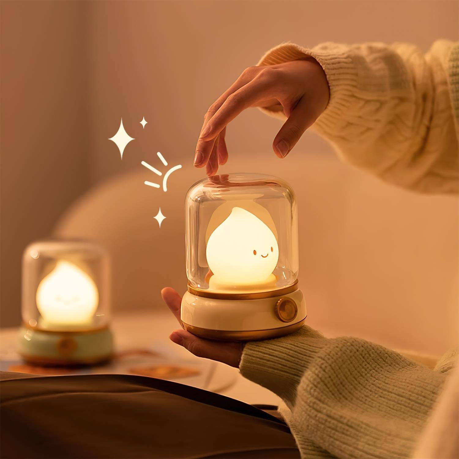 Xazora - Dimmable LED Night Light USB C