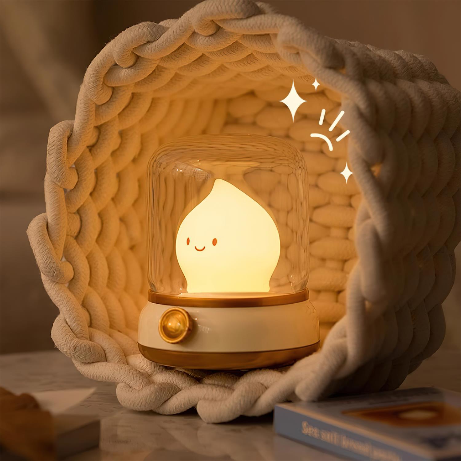 Xazora - Dimmable LED Night Light USB C