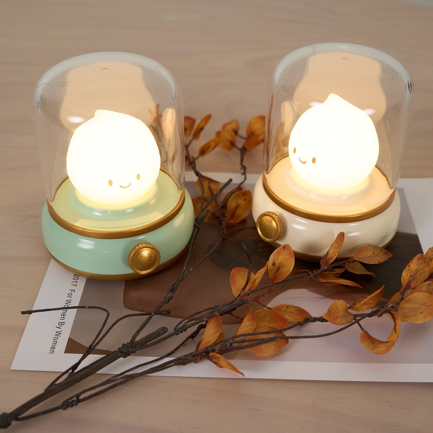 Xazora - Dimmable LED Night Light USB C
