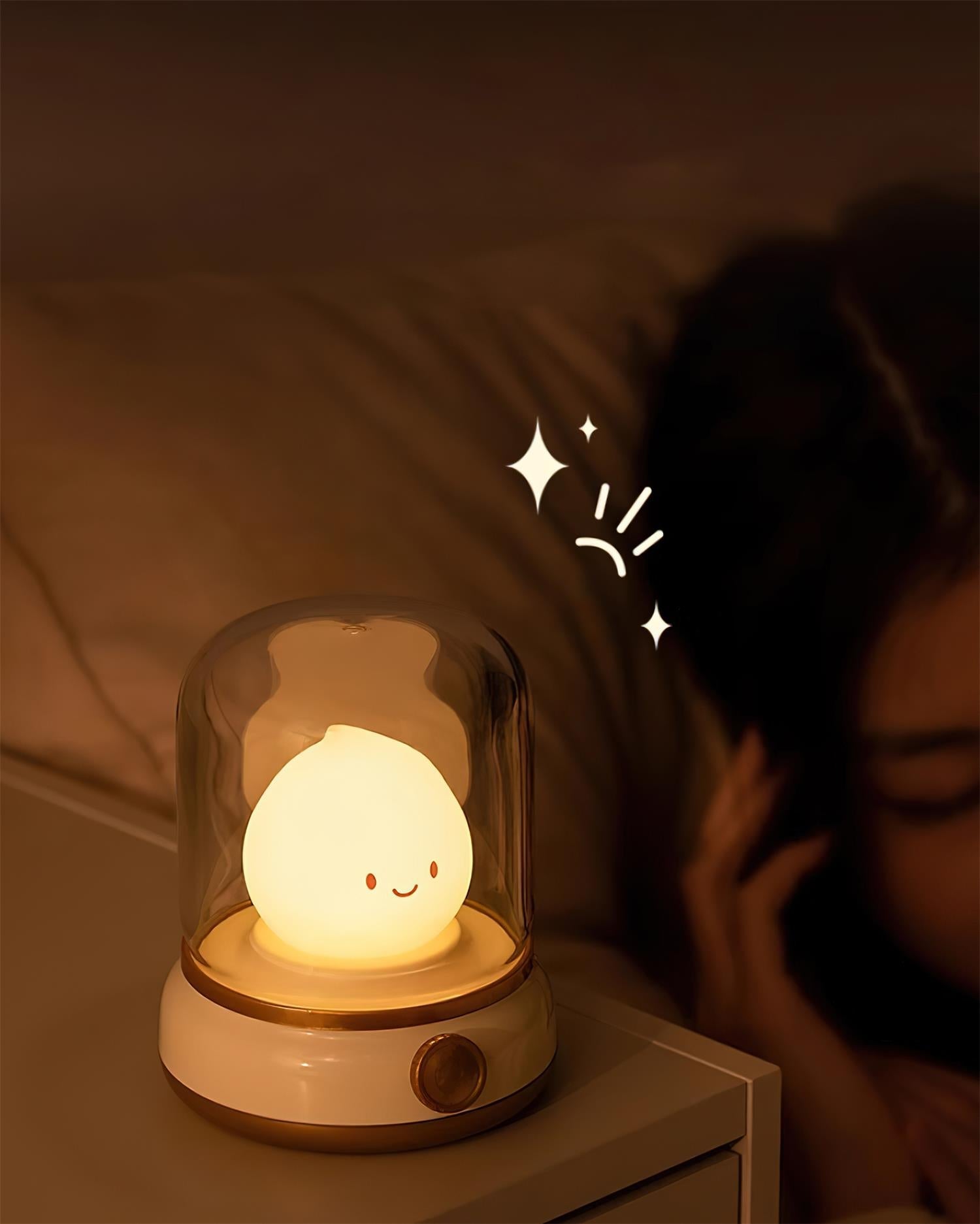 Xazora - Dimmable LED Night Light USB C