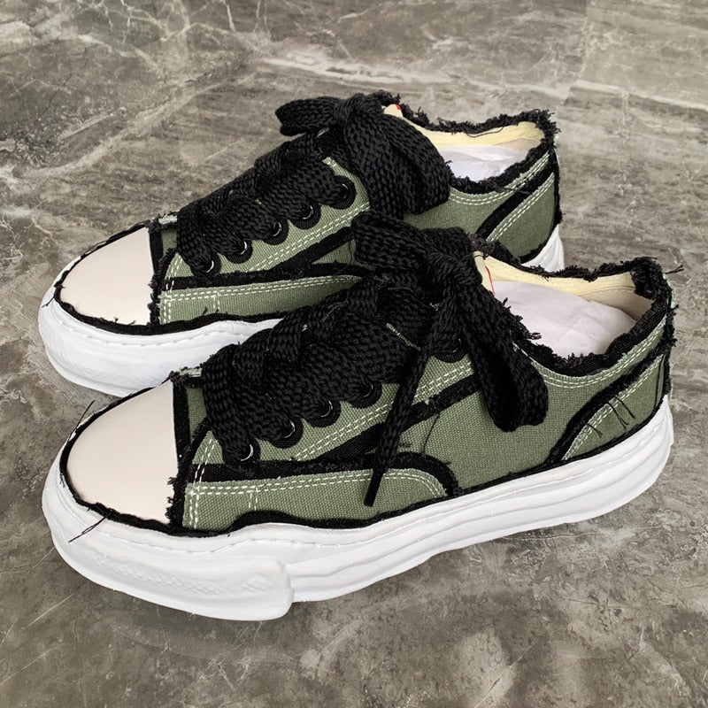 Flare Sneaker | Forest Green