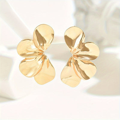 Fleur | Elegant Flower-Shaped Earrings with a Unique Design 
