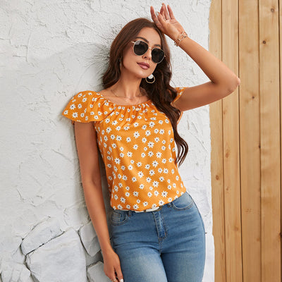 Flora | Off-Shoulder Floral Blouse