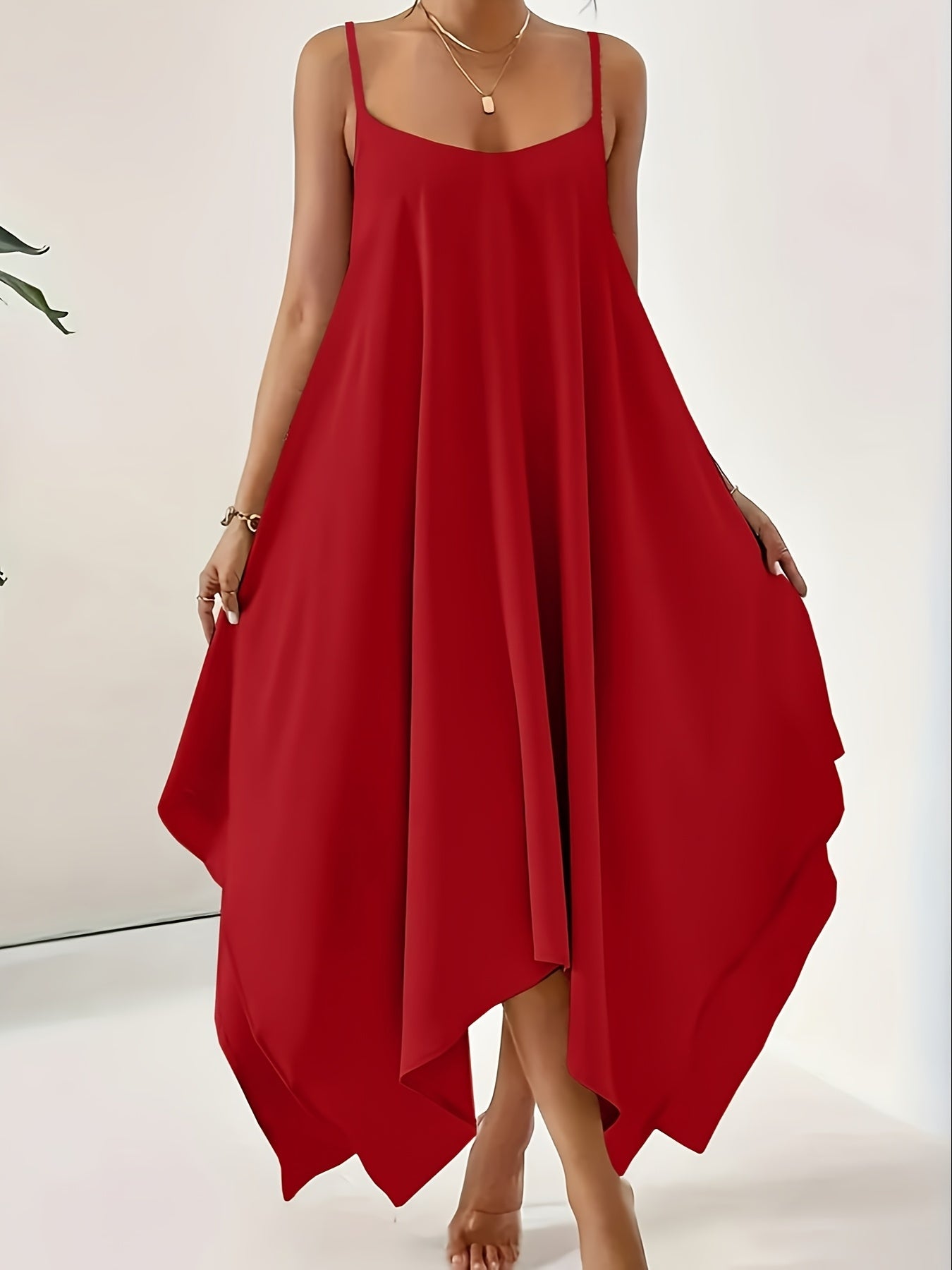 Florence | Elegante Zomerse Maxi Jurk met Spaghettibandjes
