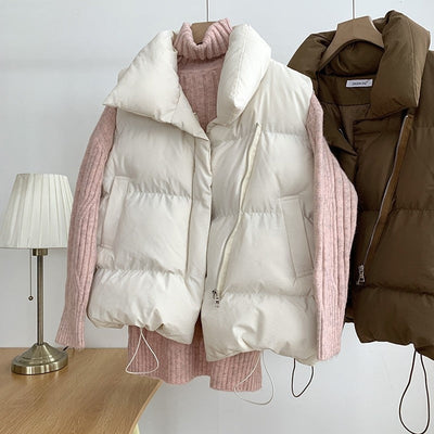 Pamora-mode | Comfortabel gewatteerd vest