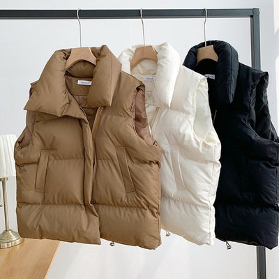 Pamora-mode | Comfortabel gewatteerd vest